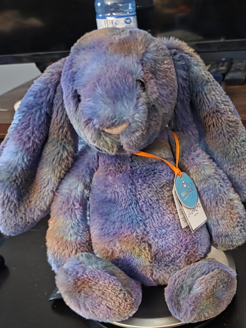 Jellycat Zodihop Luxe Bunny Purple & Blue Plush